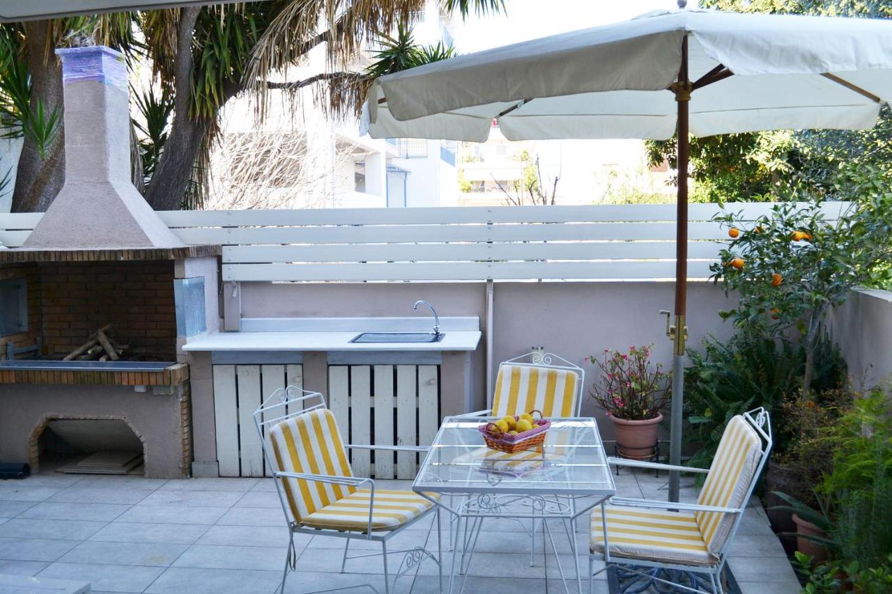 Kalamata Beach Maizonette Ground Floor And Semi-Basement With Yard Bagian luar foto